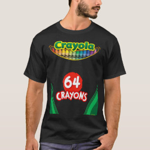 T-shirt Crayola Halloween Coloré Vintage Crayon Box Coût