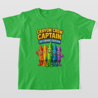 T-shirt Crayon Crew Capitaine 1ère classe Tee