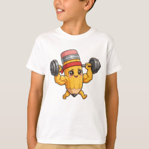 T-shirt Crayon Fort Corps - Gym Pour la Rentrée