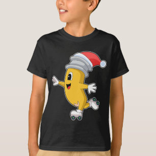 T-shirt Crayon Noël Inline Patinage
