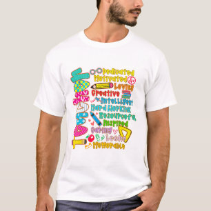 T-shirt Crayon Prof Préparé Motivé Retour à l'école 
