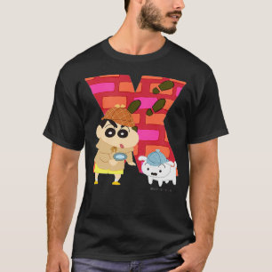 T-shirt Crayon Shin-chan FUN STUDY A to Z