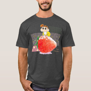 T-shirt Crayon Shin-chan Himawari et fraises