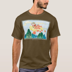 T-shirt Crayon Shin-chan Son Goku Shin-chan Premium