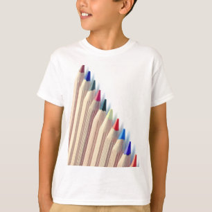 T-shirt Crayons colorés