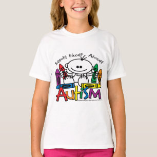 T-shirt Crayons d'autisme