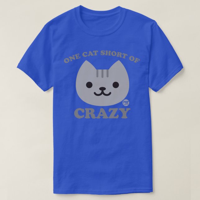 T-SHIRT CRAZY CAT (Design devant)