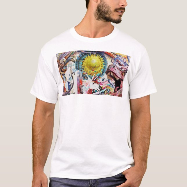 T-shirt "Crazy Collage" (Devant)