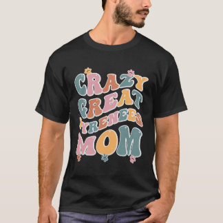 T-shirt Crazy Great Pyrenees Maman Design Pour Amoureux de