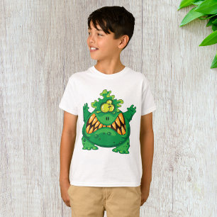 T-shirt Crazy Green Monster