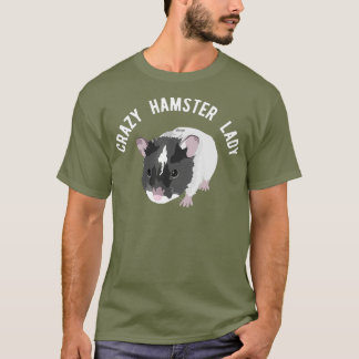 T-shirt Crazy Hamster Lady Cute Pet Critère
