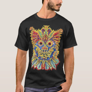 T-shirt Crazy Psychedelic Cats Eyes Louis Wain