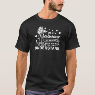 T-shirt Créateur de contenu Influencer Spécialiste des méd