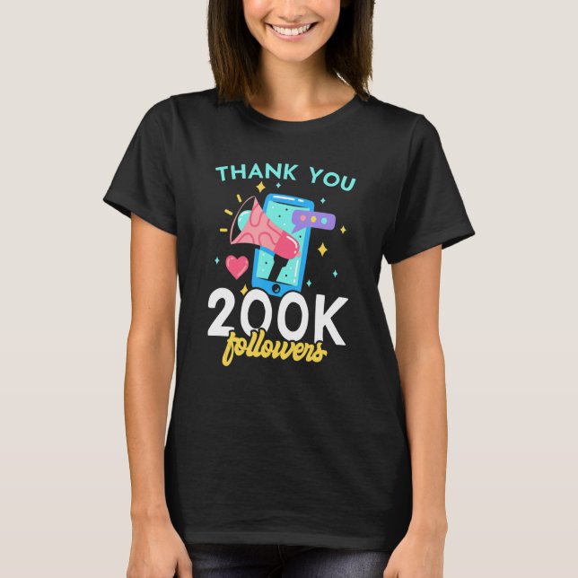 T-shirt Créateur de contenu Médias sociaux Influenceur de  (Devant)