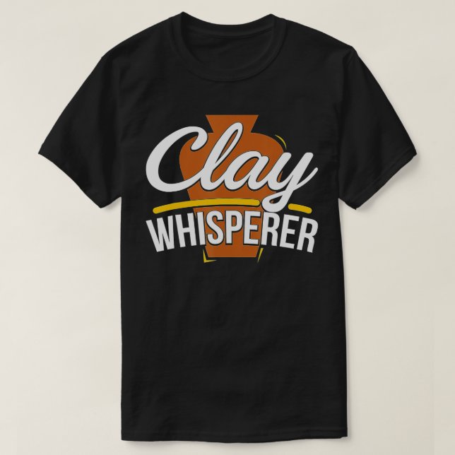 T-shirt Créateur de poterie amusant Potter Potter - 3 (Design devant)
