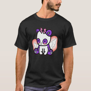T-shirt Créateur Nft Purple Pandies 6184 Angel Baby Tokeno