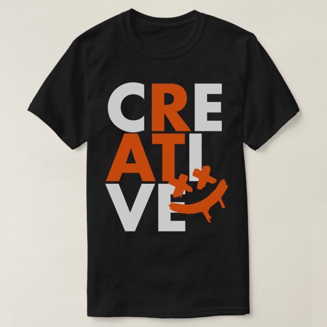 T-SHIRT CRÉATIF (Design devant)
