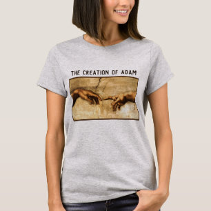 T-shirt "Création d'Adam" de Michel-Ange Buonarroti