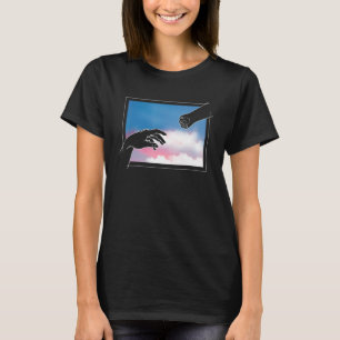 T-shirt Création d'Adam Maman Chats Amoureuse de Chats Chr