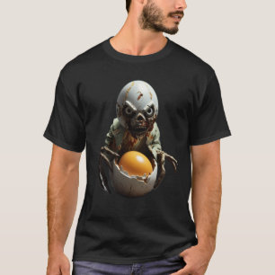 T-shirt Création déplaisante d'oeufs Ghoulish