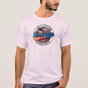 T-shirt Création élégante et minimaliste de logo Brooklyn