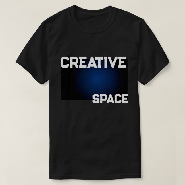T-shirt Creative Space by J.H. Thornton (Design devant)