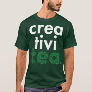T-shirt Créativité Thé Amateurs blanc