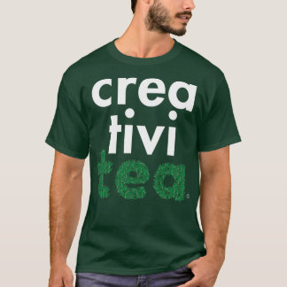 T-shirt Créativité Thé Amateurs blanc