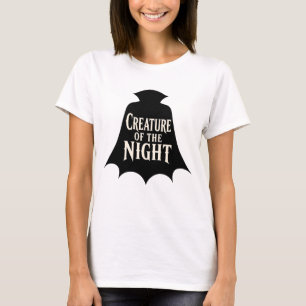 T-shirt Créature de la Nuit Design de Cape Gothique Vampir