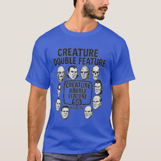 T-shirt Creature double feature