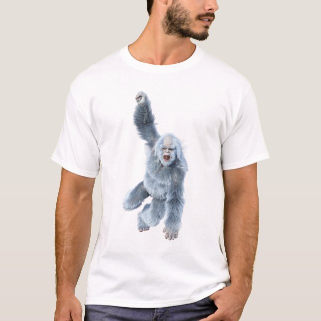 T-shirt Créature Imaginaire Yeti (Devant)