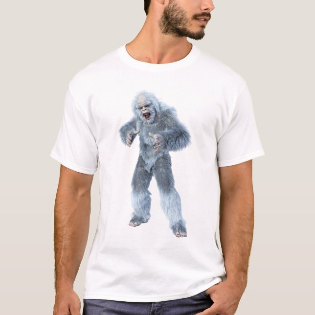 T-shirt Créature Imaginaire Yeti (Devant)
