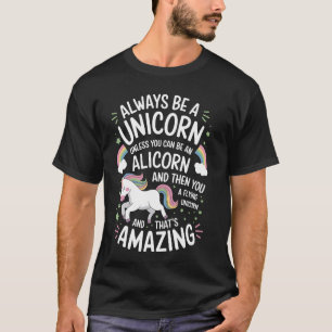 T-shirt Créature Magique Licorne Alicorne Mignonne Fantast