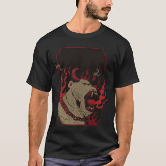 T-shirt Creature With Horns Horror Demon Satanic girl