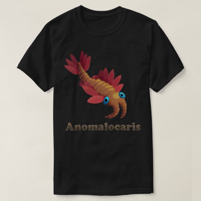 T-shirt Créatures cambriennes Anomalocaris (Design devant)