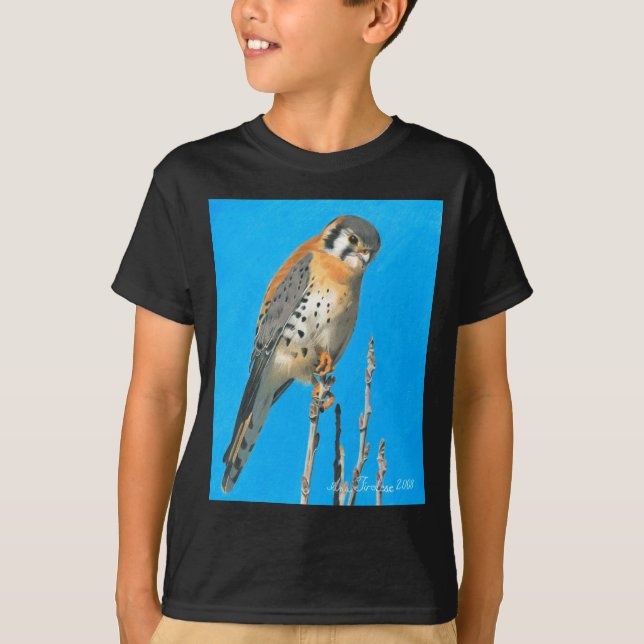 T-shirt Crécerelle américaine (Devant)