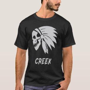 T-shirt Creek Amérindien Né Liberté Evil Sku
