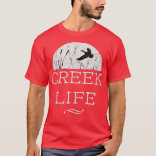T-shirt Creek Life Watermen's Salt Marsh Outdoor Lover 