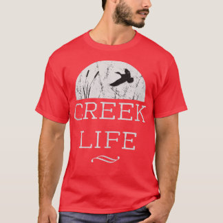 T-shirt Creek Life Watermen's Salt Marsh Outdoor Lover