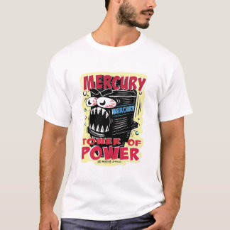 T-shirt Creekrat Studios Mercury Tower of Power Cartoon