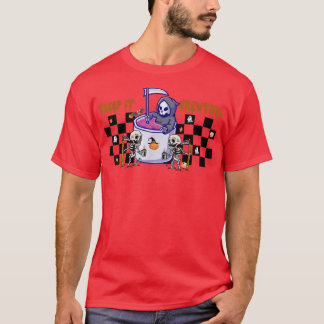 T-shirt Creep It Brewtiful Funny Coffee Day Café Lover G