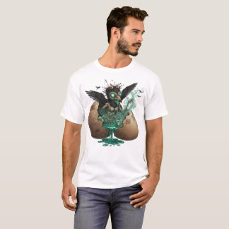 T-shirt Creepy Crow Hatchling Art 