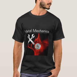 T-SHIRT CRÉER DES COMPÉTENCES ET DES WRENCHES CROISÉES MÉT