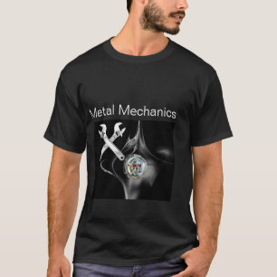 T-SHIRT CRÉER DES COMPÉTENCES ET DES WRENCHES CROISÉES MÉT