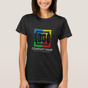 T-shirt Créer votre propre logo d'entreprise Détails d'ent