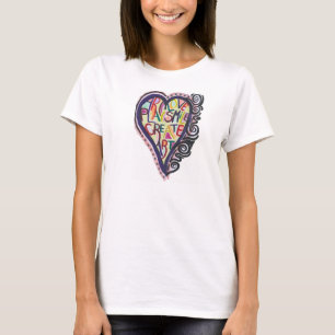 T-shirt Créez l'art (logo de LGSArt T)