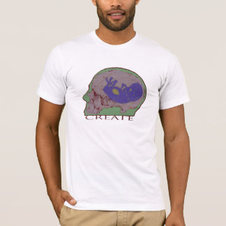 T-shirt Créez/vert