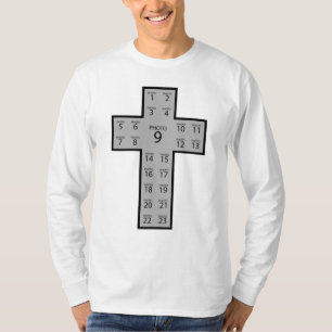 T-shirt Créez votre propre 23 photo collage Croix chrétien