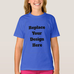 T-shirt Créez votre propre blanc