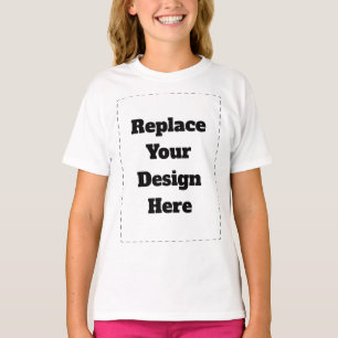 T-shirt Créez votre propre blanc
